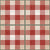 Christmas Faux Flannel Plaid Santa Image