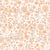 Nova: Soft Pink Peach Orange Boho Floral Wallpaper | Retro Ditsy Flowers & Leaves | Vintage 70s Wallpaper for Nursery, Girls Bedroom, Kids Room & Whimsical Bohemian Decor Image