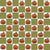 Halloween Pumpkins, Jack O’Lantern on Green Checkerboard Image