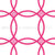 Neon Pink Interlocking Circles Image