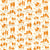 Active Urban People Orange Cream Toile Image