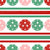 Pickleballs and Retro Stripes in Christmas Green Red and Pink Image
