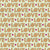 LOVE All Over Typography with Hearts in Golden Brown on Green Image