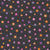 Haunted Hoedown Stars on Dark Gray, part of the 