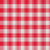 Gingham Tablecloth Red and White Image