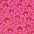Puppy Love Wild Animal Paw Prints Pink Image
