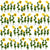 Sunflower Rows White Image
