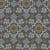 French country ornamental in charcoal gray and brown. Image