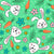 Easter Bunny Garden in Green Image