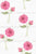 Whispering Dahlia (on white) - pink cottagecore botanical floral Image