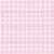 Hand drawn white grid lines on pink - hop into spring Image