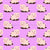Cute Piglet, Piggies on Purple Image