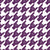 Houndstooth with Rock Hand in Purple Image