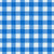 Checkered Tablecloth Blue and White Image