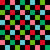 Festive Happy Holidays Checkerboard Black Image