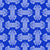 Greek Ornament, Greek Key, White on Blue Image