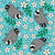 Jimothy the Seattle Raccoon in Blue Image