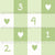 School Is Where the Heart Is Green Plaid with Numbers, Back to School by Sabrina Tortota Image
