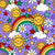 Sunshine and Rainbows in Purple Image