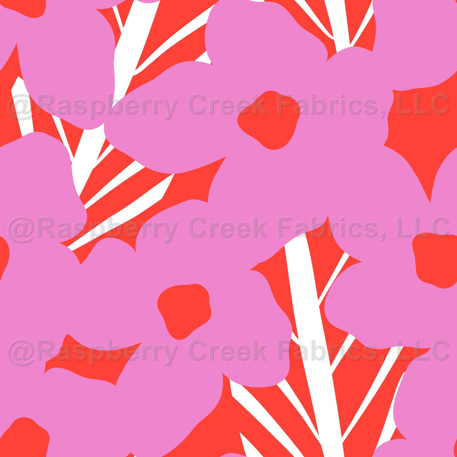 Botanical Nouveau (M) - Pink & Sunset by Betty Louise Studio