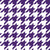 Houndstooth pattern, Purple and White Image