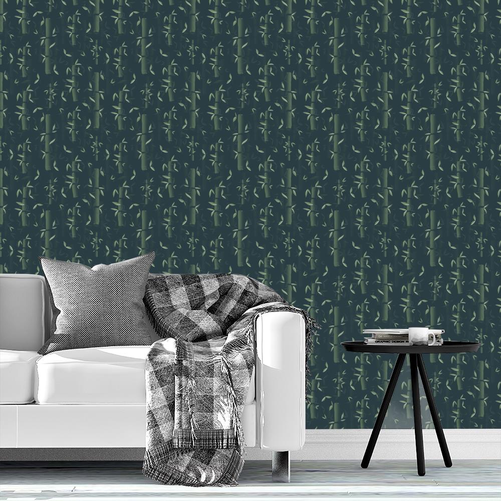 Harmonious Bamboo in Pantone Green 6184 C