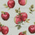 Watercolor Apple Orchard on Vintage Blue Image