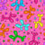 Party Pups Neon Rainbow Balloon Animals Dogs Pink Image