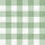 Faux Linen PRINTED Textured Gingham Jade Image