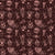 Valentine's Day Treats Pink Line Art on Brown Image