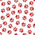 Pattern Of Paws, Dog Paws, Red Paws Image