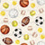All Star Sports Ball Toss on Textured Cream Image