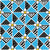 Pysanky Triangles Blue Sky Image