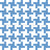 Houndstooth pattern, Blue and White Image