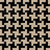 Houndstooth pattern, Black and Cream Image