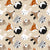 Woodland Critters by MirabellePrint / Beige Image