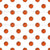 Basketballs Polka Dot on White (Project Run and Play Summer Olympics) Image