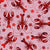 lobster love red on pink Image