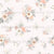 Earthy Tones Vintage Watercolor Flower Bouquet Image