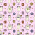 Romantic Halloween Ghost Couples with Flowers on Pink Image