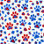 Patriotic Leopard Paw Prints Image