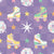 Disco Balls and Roller Skates on Purple Checkerboard! This design is part of my Disco at the Rol-a-Rink Collection, full of retro roller skate, disco ball and star patterns! Image