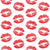 Red Lips, Pattern Of Lips, Red Lipstick, Kiss Image