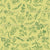 Wildflowers Line Art Green lines on egg yolk yellow background. Wildflowers Line Art Collection Image