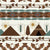 Southwestern Desert Landscape Arrows White Image