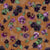 Moody Violas Floral Hot Ginger Image