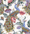 PEACOCK AND POPPIES IN VIBRANT ORIGINAL - VIctorian Wallpaper Image