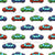 Colorful Toy Pixelated Video Game Cars Wallpaper Image