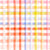 Bright plaid, plaid, spring, summer, swim, girls, multi color plaid, easter, white, women, kids Image