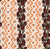 Indian Paintbrush Flowers Stripes in Sandy Cream and Light Orange- Utah Collection Image